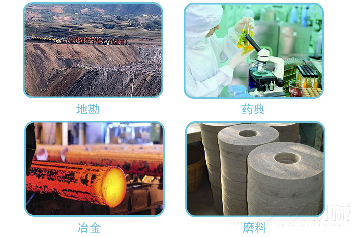 適用行業:地堪,冶金,藥典,磨料